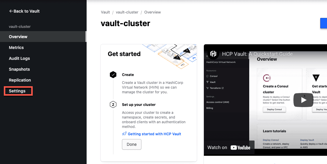 ui-hcp-portal-cluster-settings